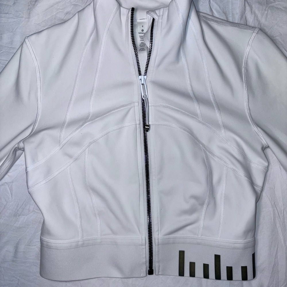 lululemon athletica White Define Jacket special edition